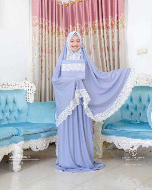 Mukena sahara by kiciks muslimah ala mukena syahrini