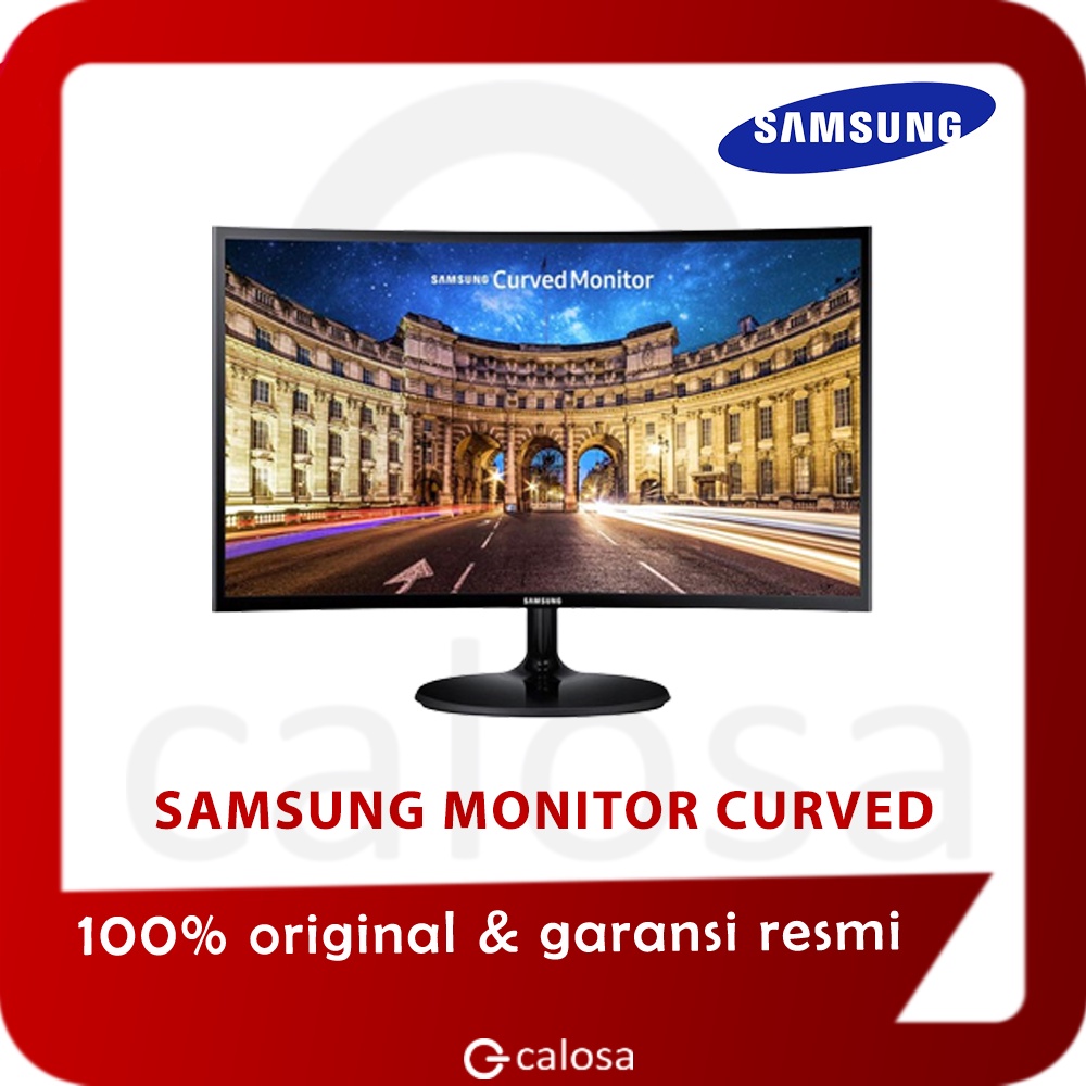 SAMSUNG Curved LED Monitor 24 Inch LC24F390FHEXXD GARANSI RESMI