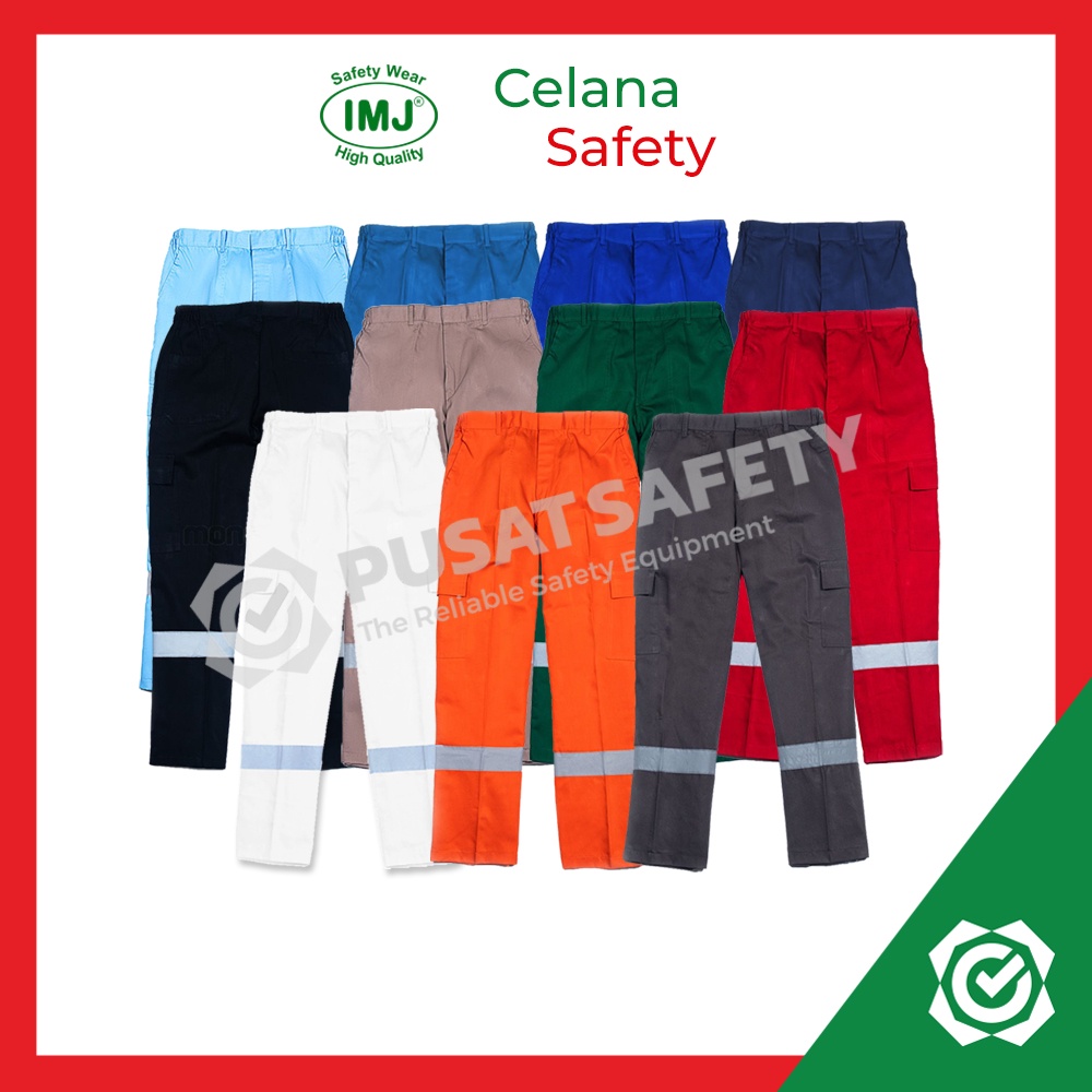 Celana Wearpack Safety Kerja Proyek IMJ M-2XL