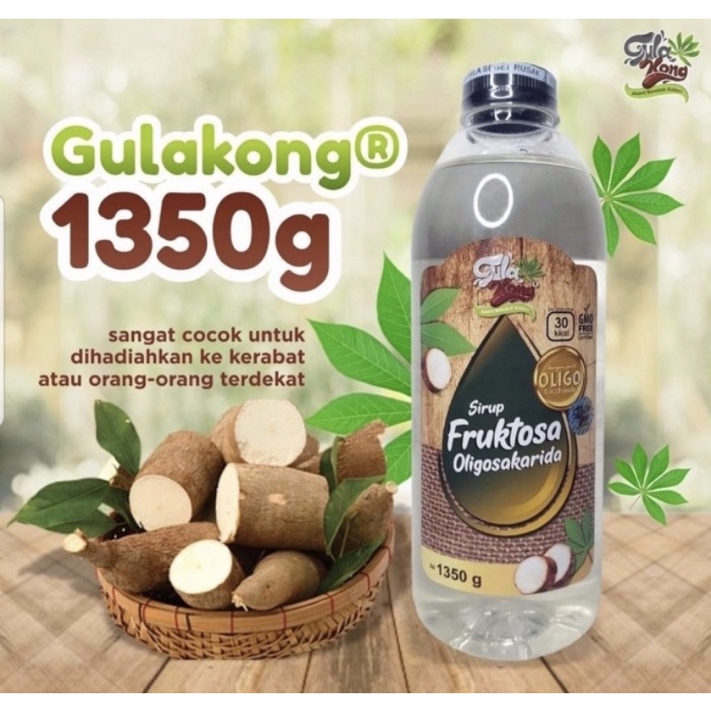 

Gulakong Gula Tapioka Alami netto 1350gram