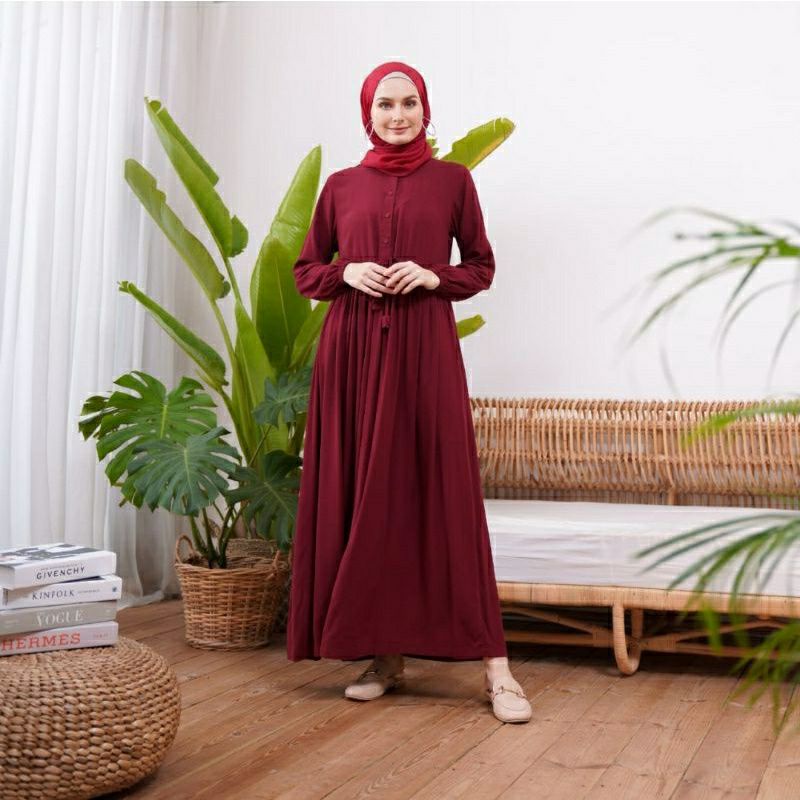 Gamis 3C / Gamis Rayon / Gamis Bahan Adem
