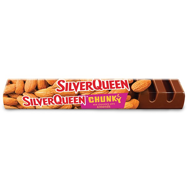 

COKELAT- SILVERQUEEN CHUNKY ALMONDS 95 G -COKELAT.