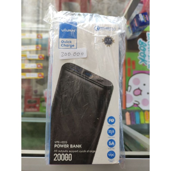 Powerbank Power Bank VIVAN VPB-H20S 20000mah
