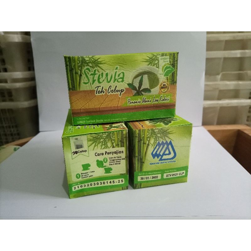 

Stevia Kemasan Celup Isi 15 celup