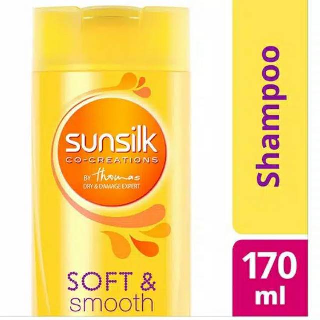 SUNSILK SHAMPOO SOFT AND SMOOTH 170ML