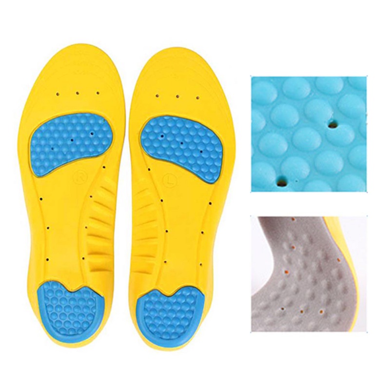 Insole Alas Dalam Sepatu Sneakers Cushion Insole Size L - Kuning