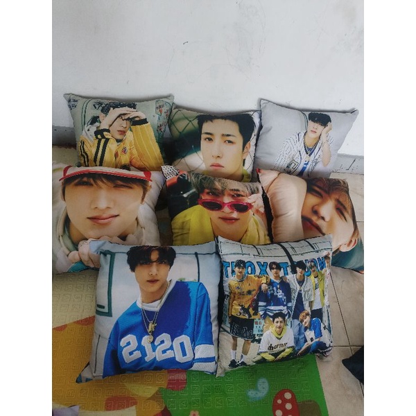 Bantal NCT Dream Beatbox &amp; GLITCH MODE bantal Sofa uk 38 x38