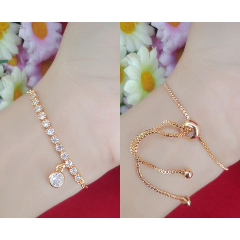 emas muda gelang serut wanita