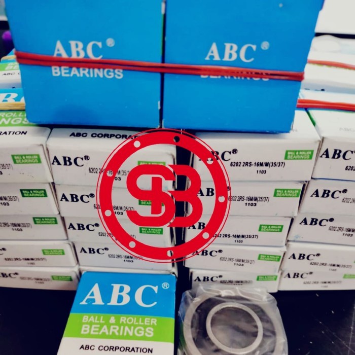 BEARING PC150/ARCO 6202 2RS 16mm ABC