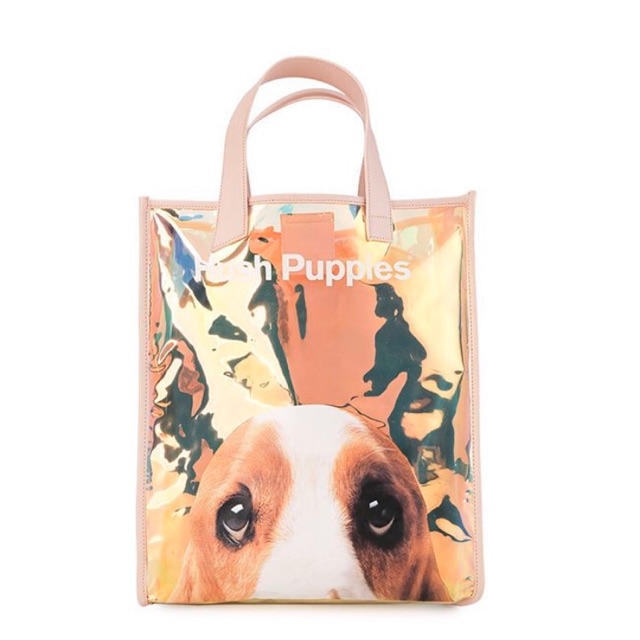 Mika mirror tote bag hush puppies- indent
