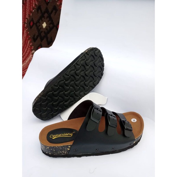 Sandal Wanita Casual Sandal Slop Sol Puyuh *GESPER 3 Seri 023* RistiOlshop27