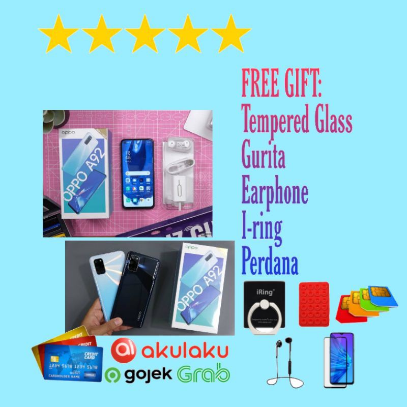 OPPO A92 RAM 6 RESMI BISA KREDIT