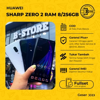 Sharp Aquos Zero 2 AU - 256GB 8GB - BATANGAN - 256GB 8GB - COD Jakarta