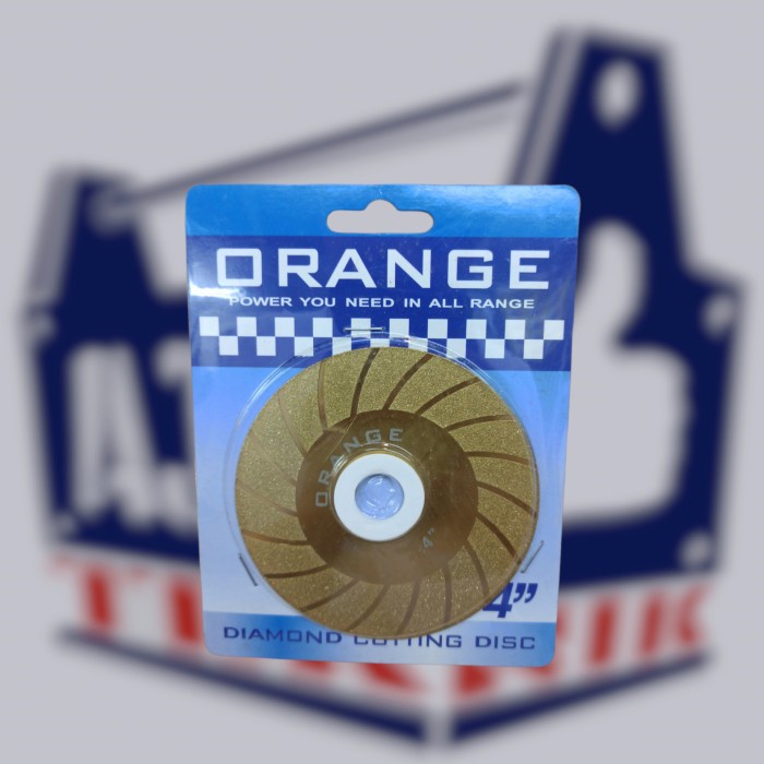 Mata potong keramik 4 inch ORANGE diamond cutting whell orange