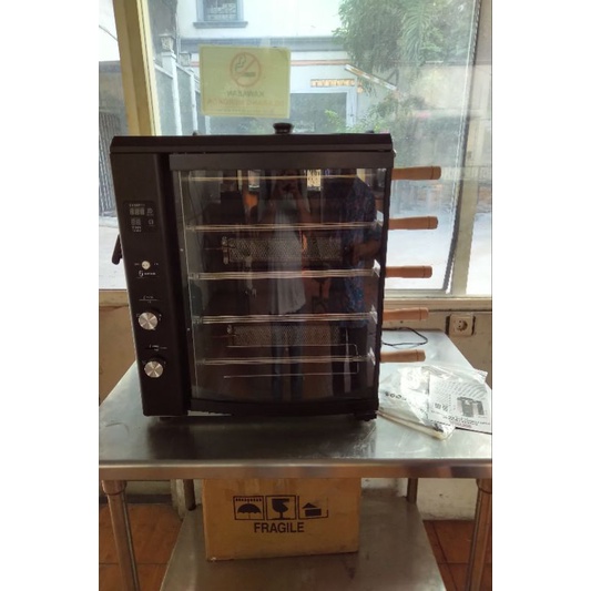Getra BG-05 Gas Chicken Rotiserries - Oven Pemanggang Ayam Sistem Putar - Oven Panggangan Ayam Bebek