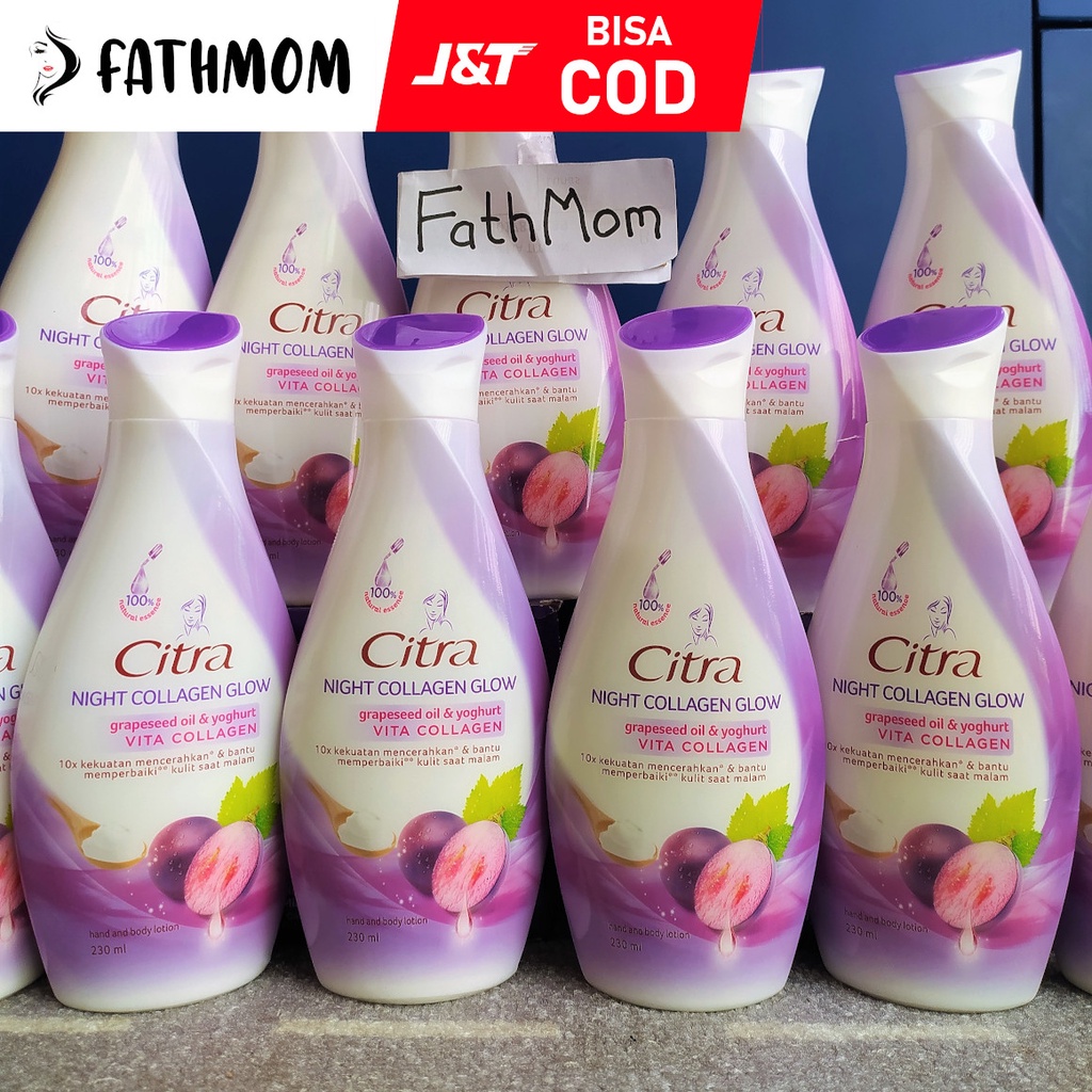 CITRA Night Collagen Glow Hand & Body Lotion 230ml