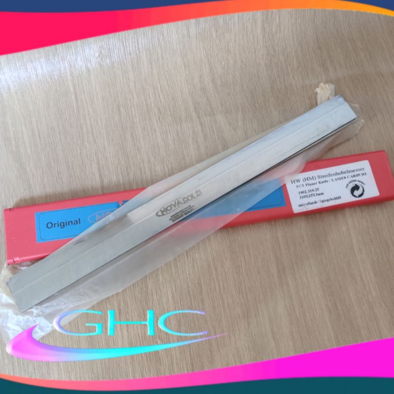 Mata Pisau Planer TCT 310×25×3 NOVA Original Pisau Planer Serut 30 cm