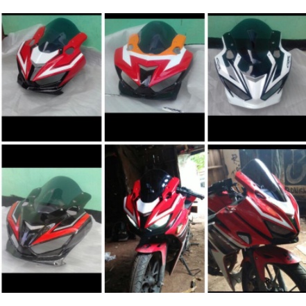 topeng/kedok cbr 150r facelift model 1000rr z1000 k45g k45n
