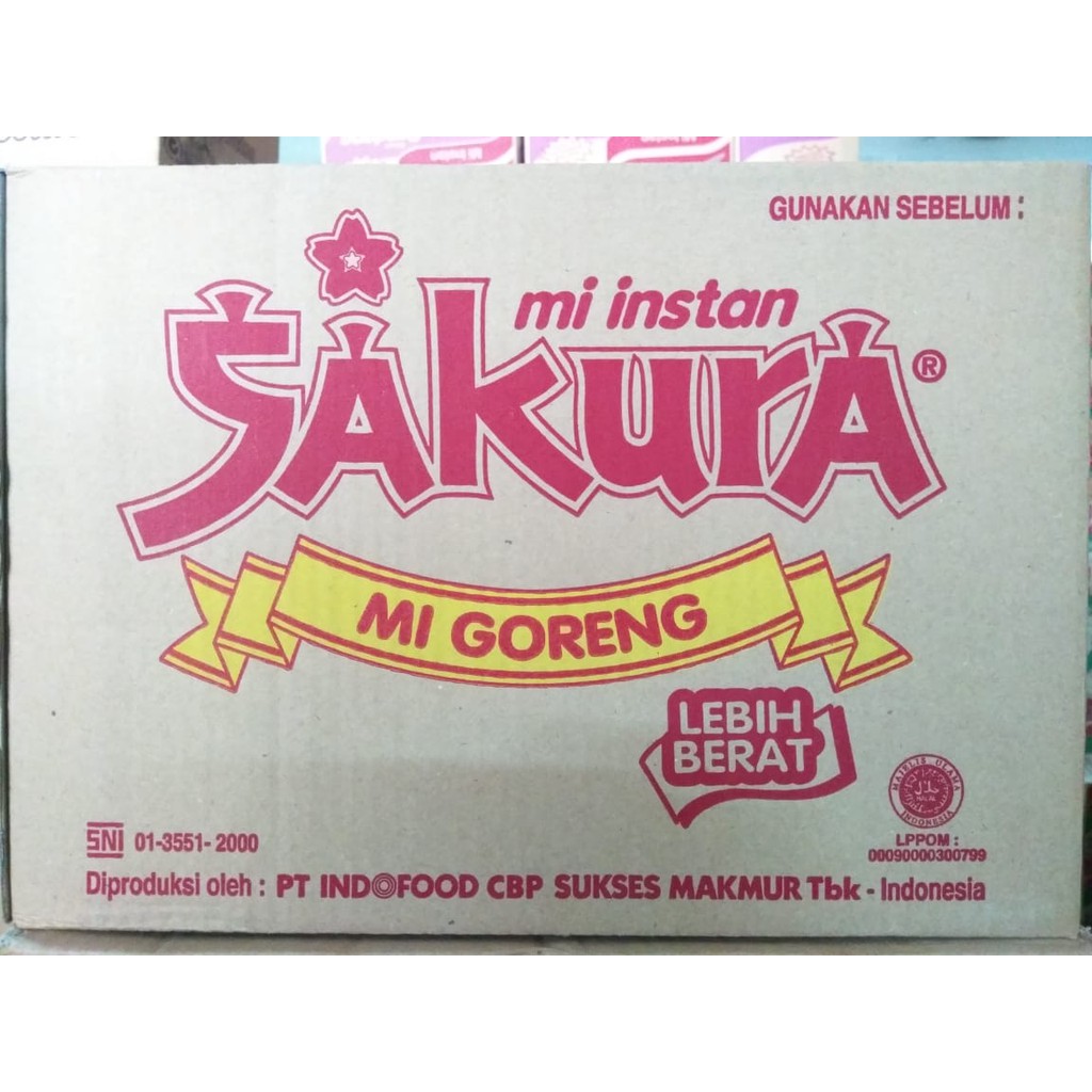 

Mi Goreng Sakura Isi 40 Pcs
