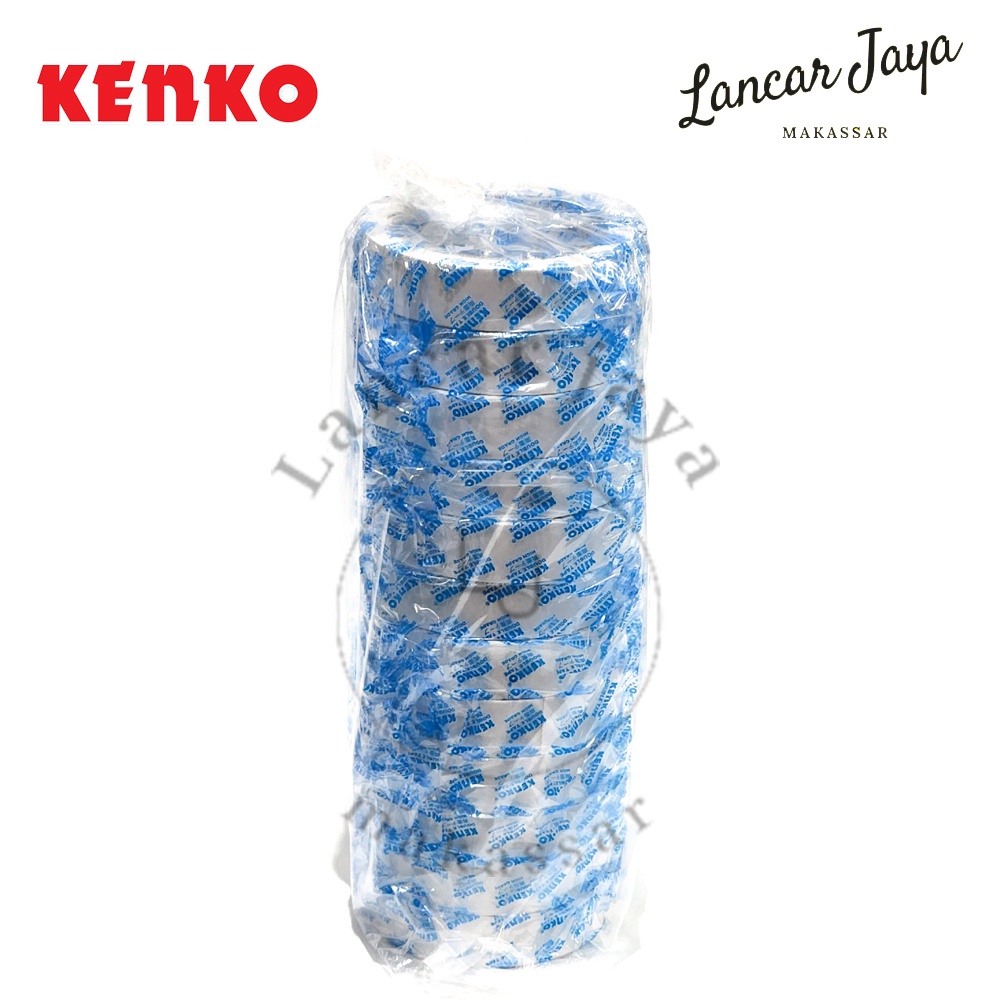 

[ 1 PACK / 12 PCS ] Double Tape Perekat dua sisi KENKO 24mm Blue Core