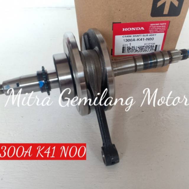 KRUK AS CRANK SAFT SUPRA X125 FI ASLI AHM