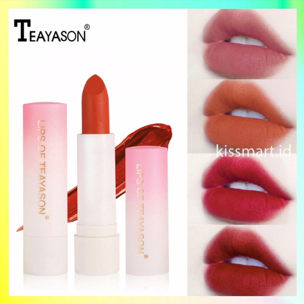 TAEYASON Lipstik Velvet Matte Lip Glaze Lipstick Brightens and moisturizes the lips TD004