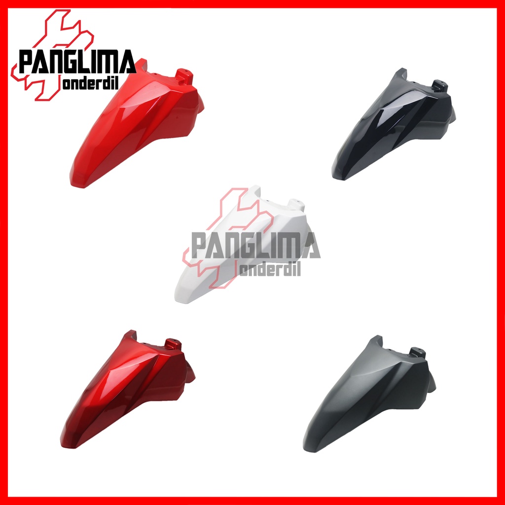 Spakboard Depan Vario 125-150 Esp LED New K60-K69 2015-2018 Merah-Maroon-Hitam-Doff-Dop-Putih Spakbor-Slebor-Spak Bor-Board-Cecepet Front Merk WIN