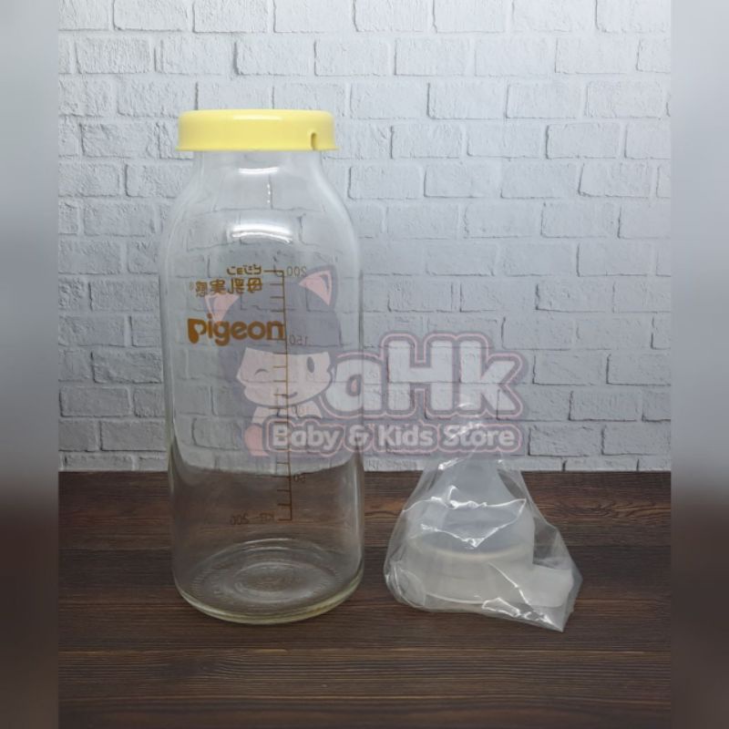 Pigeon Botol Susu khusus bayi Prematur 100ml/200ml sudah include nipple SSS/SS
