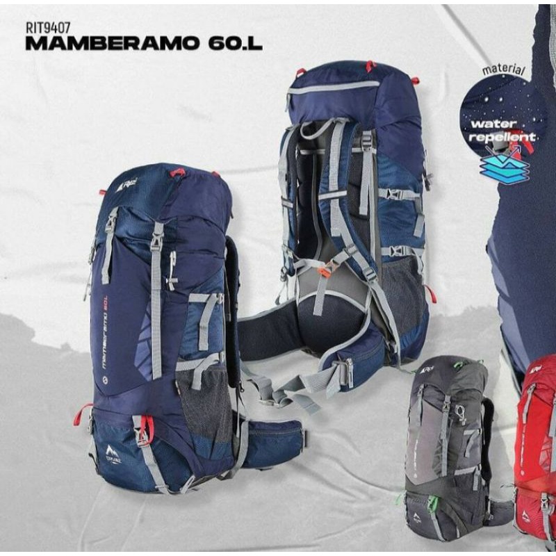 Tas Gunung || Carrier Mamberamo 60L Wonderful Indonesia Arei Outdoorgear
