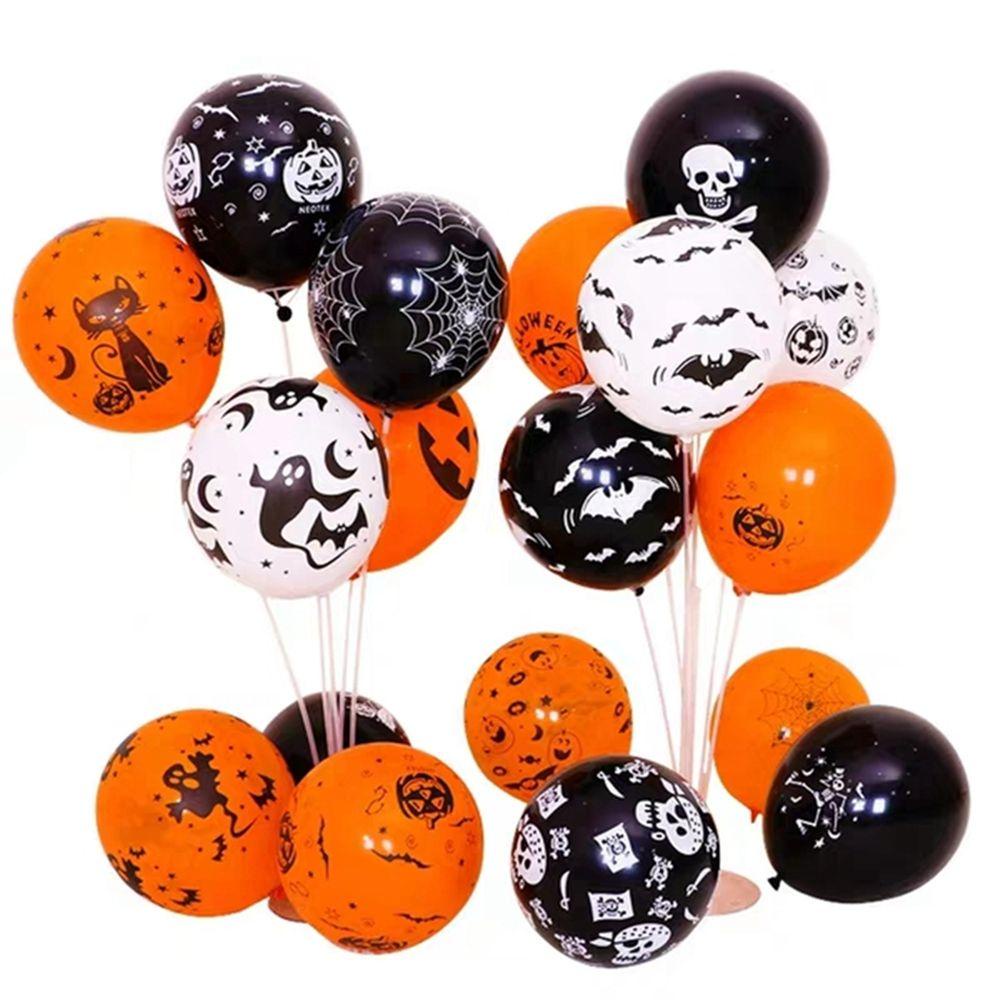 Balon Halloween Agustina 12inch Tengkorak Labu Party Decor Ghost Latex Happy Halloween Dekorasi Halloween