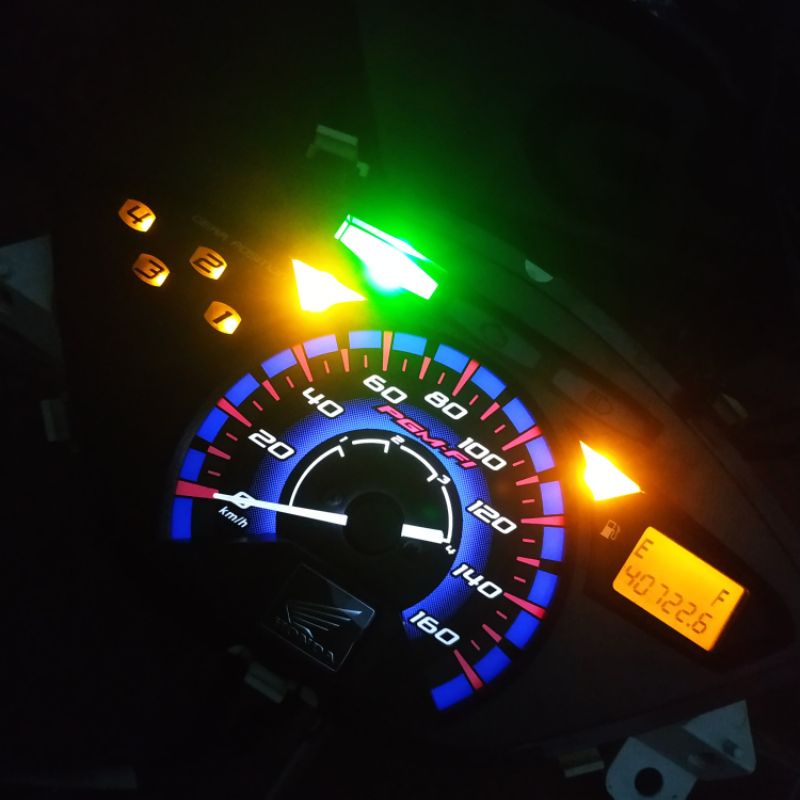 speedometer spidometer supra X125 fi injeksi original