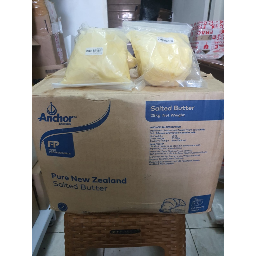 

ANCHOR SALTED BUTTER KEMASAN 500 GRAM