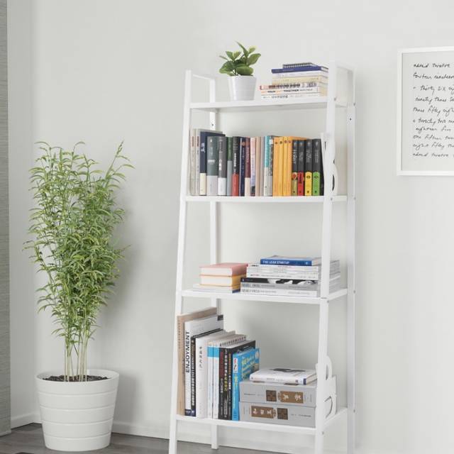 Rak Besi Serbaguna IKEA LERBERG Rak Buku Pajangan Size 60x148cm