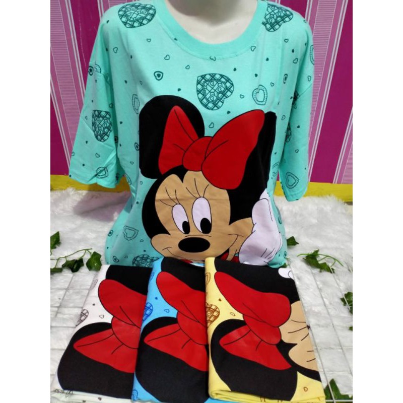 KAOS JUMBO lengan pendek katun jumbo pretty cute/kaos jumbo/kaos cewek/kaos murah