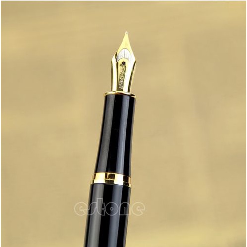 

TULIS-ALAT- FOUNTAIN PEN PREMIUM EKSLUSIF TINTA BAOER 388 MODEL PARKER MEWAH -ALAT-TULIS.