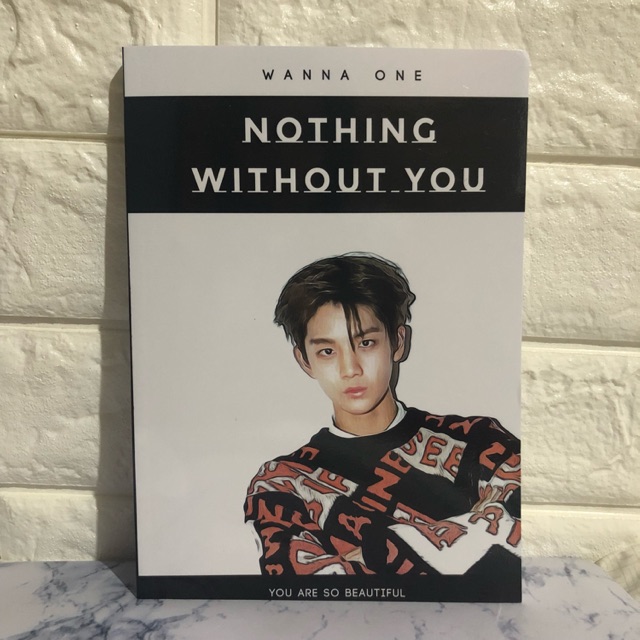 (BUKU POLOS) Bae Jinyoung Jin Young Produce 101 WannaOne Nothing Without You Album Wanna One