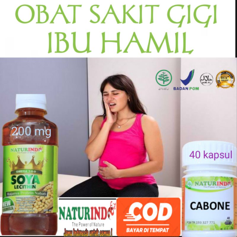 Cabone Obat Sakit Gigi Ibu Hamil Ampuh Keropos Berlubang Gusi Berdarah Original Murah Herbal Populer