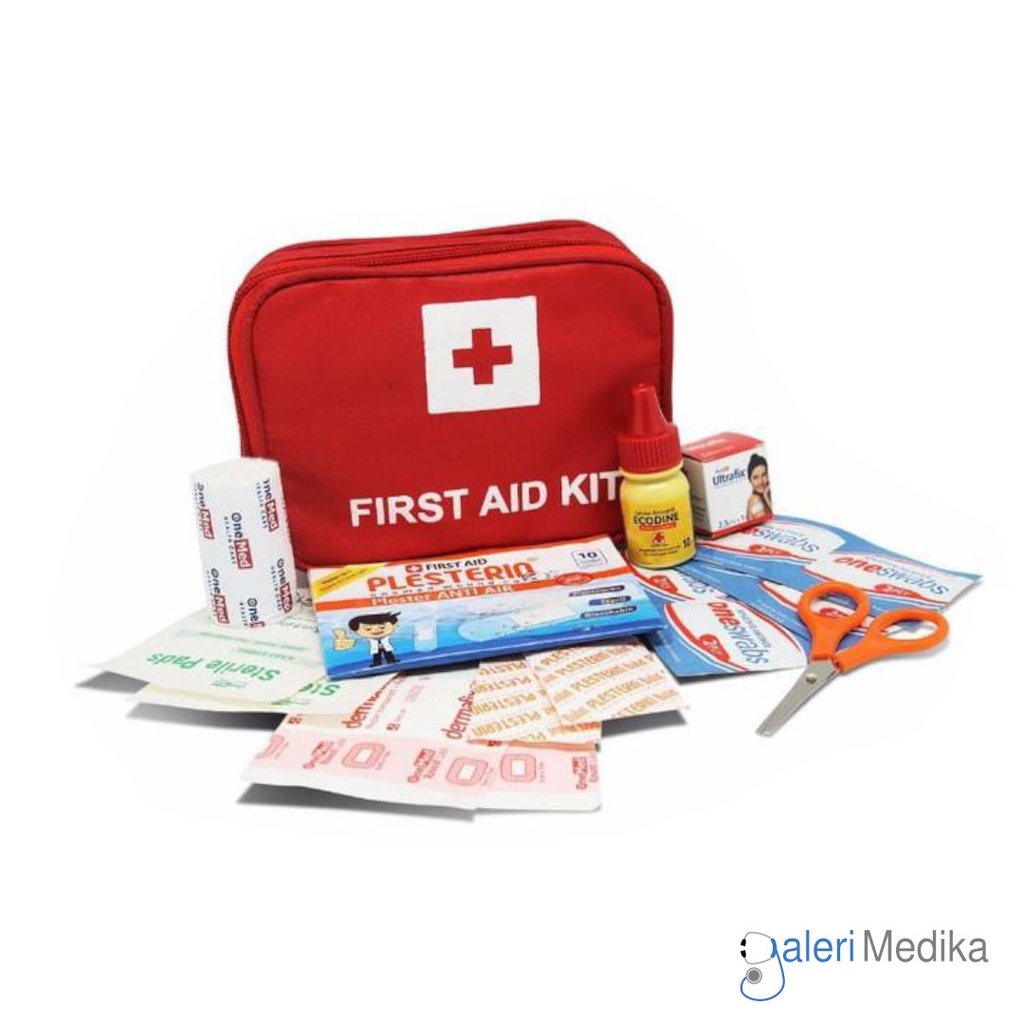 OneMed Kotak p3k Dompet - first Aid Pocket Pouch Tas P3K Mobil