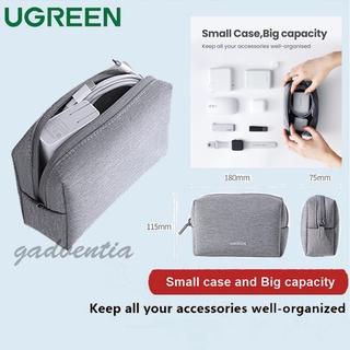 UGREEN Storage Mini Bag Pouch Dompet Tas Tempat Kabel Charger Handsfree HP Travel Kit 70200
