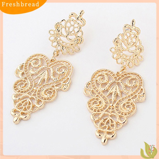 [Fresh] Anting Panjang Model Vintage Bohemia Hollow untuk Wanita