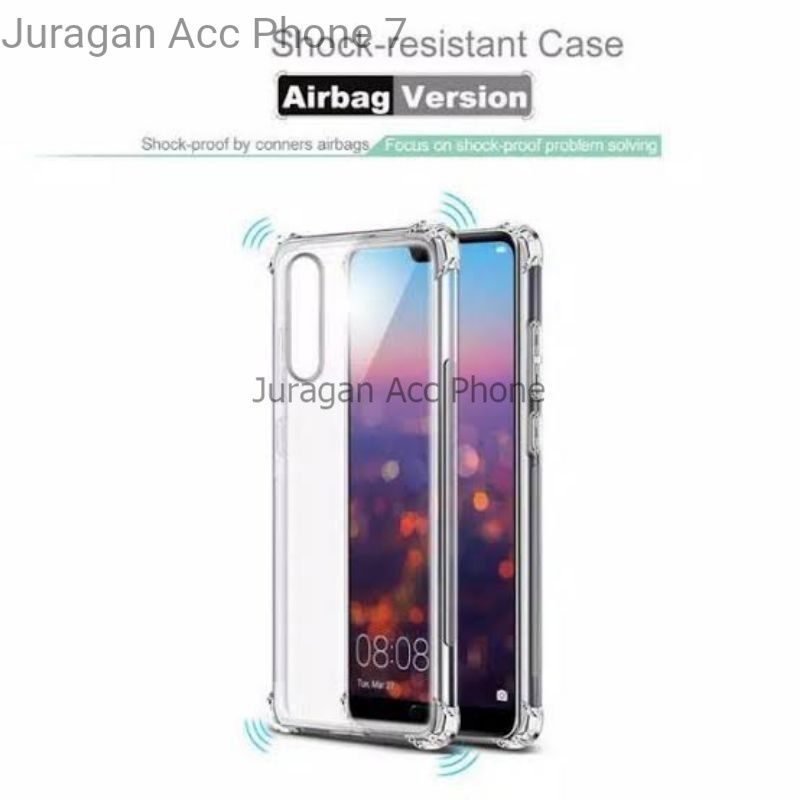 Case Anticrack Soft Case Bening Anti Shock Infinix Hot 8 Casing Silikon Anti Crack  infinix Hot 8 Or