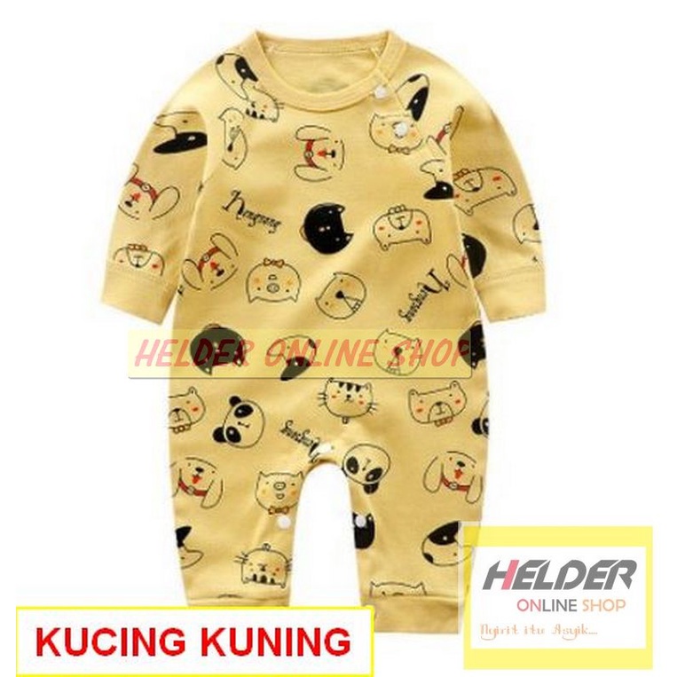 JUMPER BAYI LENGAN PANJANG BAJU BAYI ANIMAL SERIES