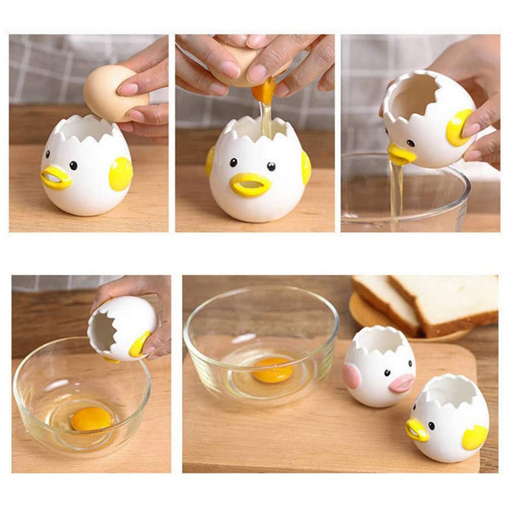 Ceramic Egg Yolk Separator/Pemisah Kuning Putih Telur Keramik/Alat Pemisah Telur Putih Dan Kuning Telur/Keramik Lucu Pemisah Kuning Telor