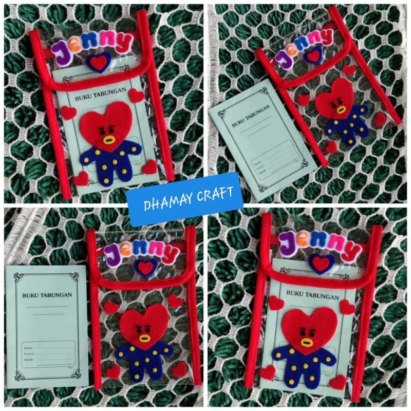 

Sampul Buku Tabungan BT21/Cover Buku Tabungan BT21 Custom Nama