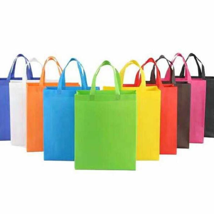 

Goodie Bag / Tas Spunbond Handle Uk 25 X 35 / Tas Kain Polos Warna Warni (12Pcs) Berkualitas