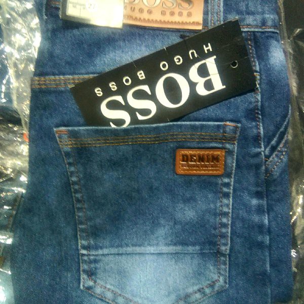  Celana Jeans Pria Hugo Boss  Slimfit Shopee Indonesia