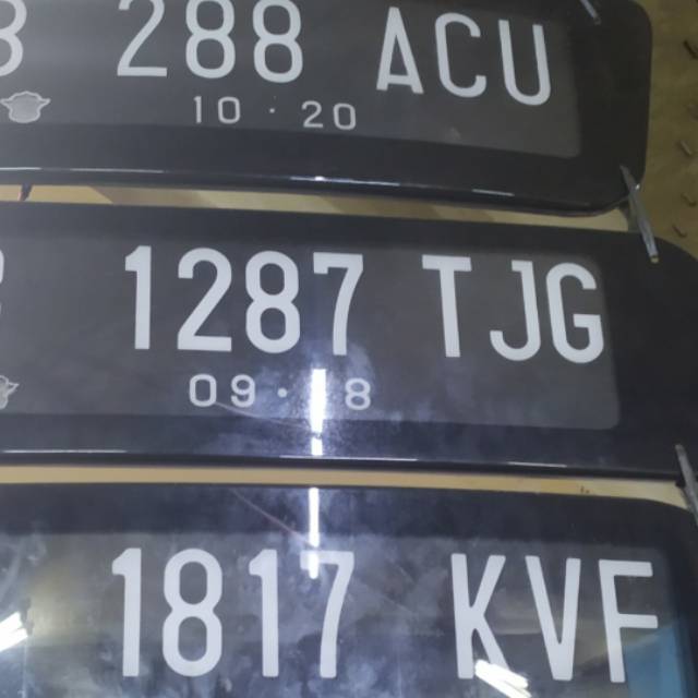 Aksesoris plat nomer mobil ackrilic Tanpa Lampu Cover mika platno mobil  Nonlampu Variasi plat mobil