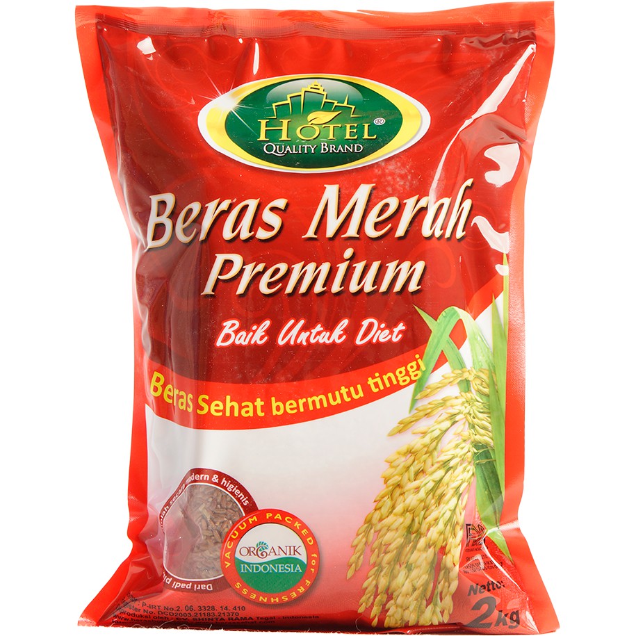 

BERAS MERAH HOTEL PREMIUM 2KG / ERAMART
