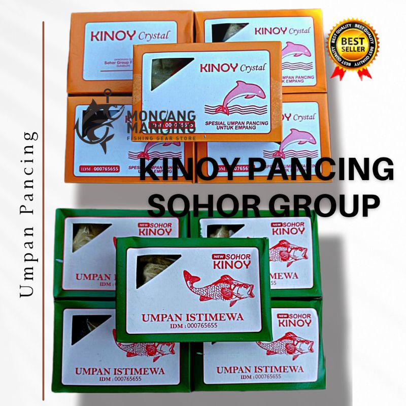 UMPAN PANCING KINOY DUS SOHOR GROUP 50 GR TERLARIS