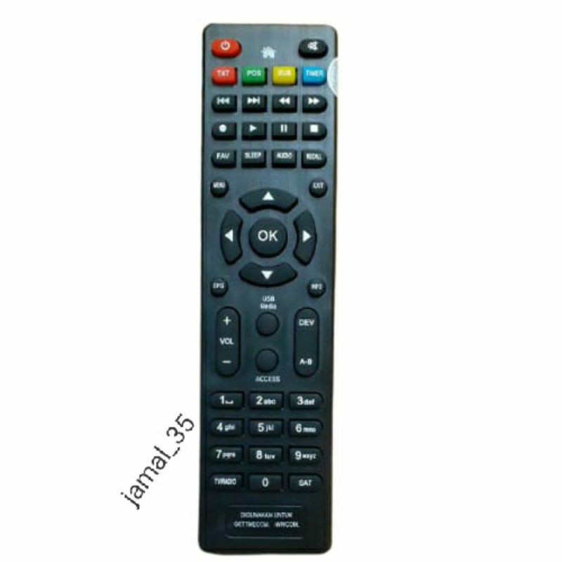 REMOTE REMOT RECIEVER  PARABOLA GETMECOM/GATMECOM HD/WCOM/009HD